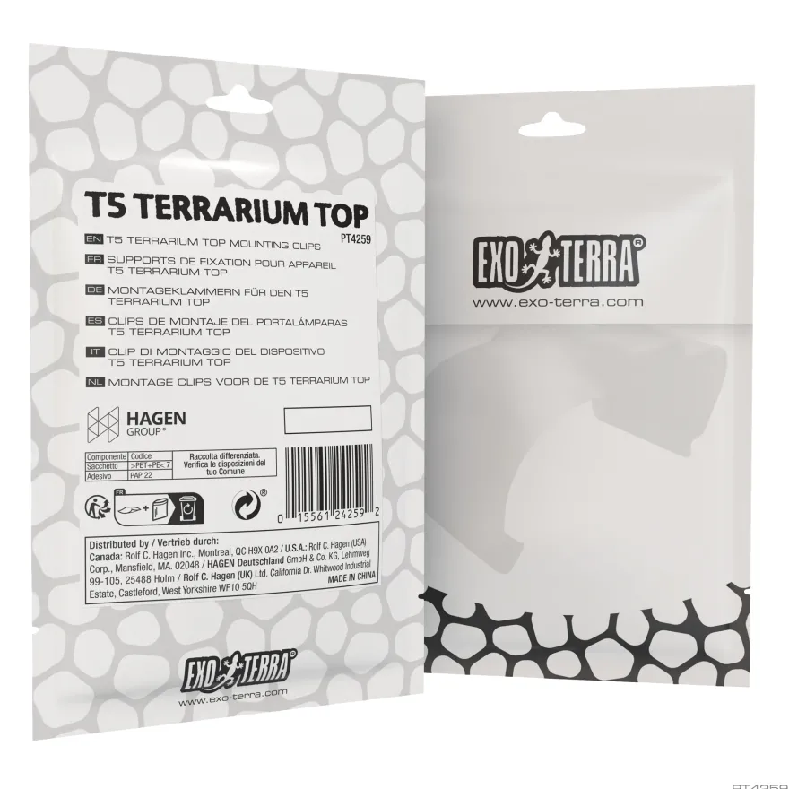 Exo Terra UVB Leuchtbalken Befestigungsklammern