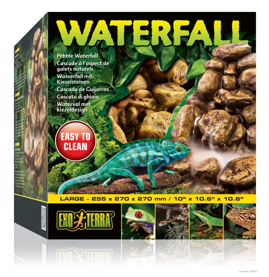 Exo Terra Wasserfall Kiesel goß inkl. Pumpe