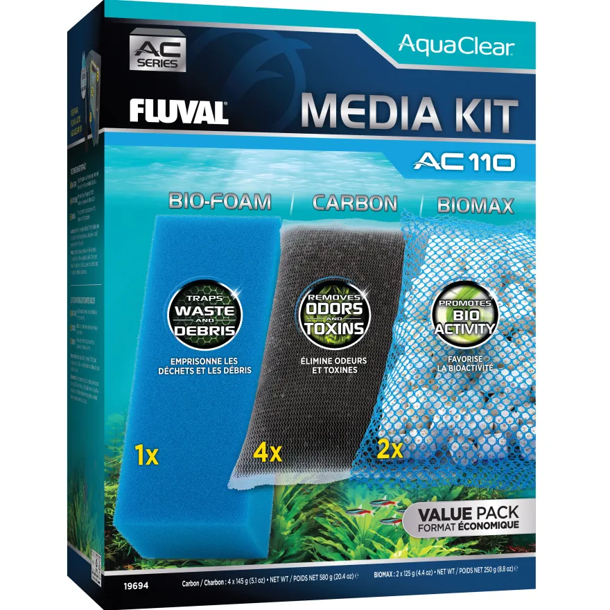 Fluval AC50 Filtermedien-Set