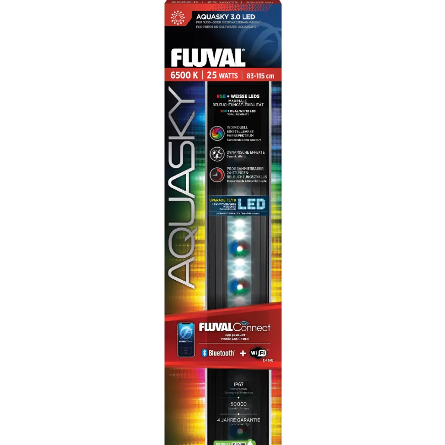 Fluval AquaSky LED 3.0 25W, 83,5-114,9cm