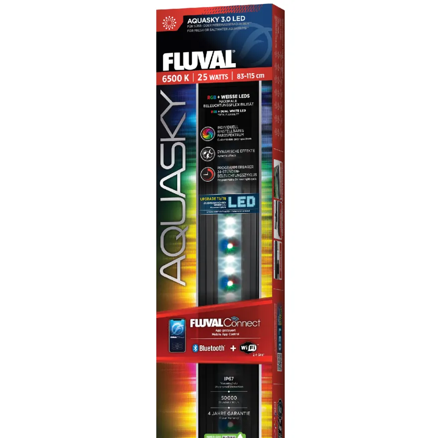 Fluval AquaSky LED 3.0 25W, 83,5-114,9cm