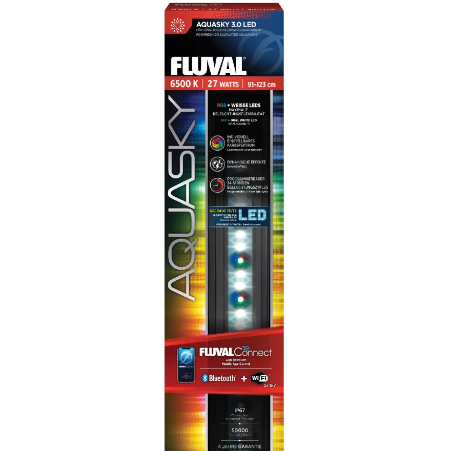 Fluval AquaSky LED 3.0 27W, 91,4-122,8cm