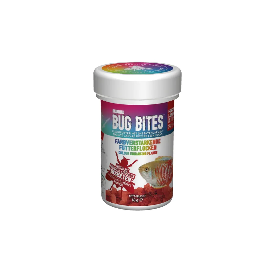 Fluval Bug Bites Colour Enhanc.Flakes 100 ml