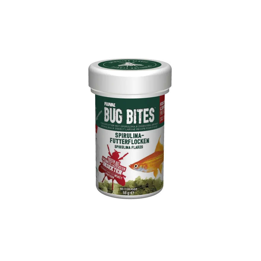 Fluval Bug Bites Spirulina Flakes 100 ml