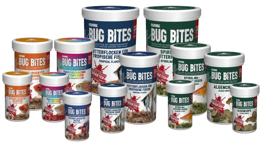 Fluval Bug Bites Tropical Flakes 100ml