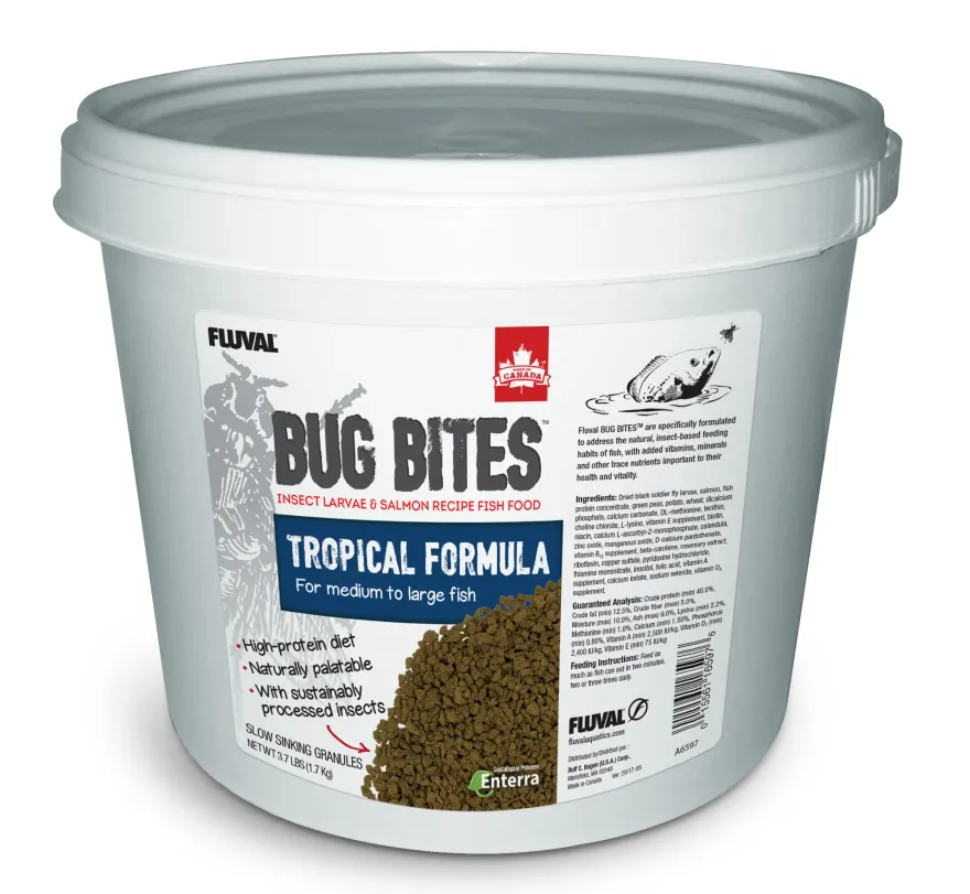 Fluval Bug Bites Tropische Fische M-L 1,7Kg