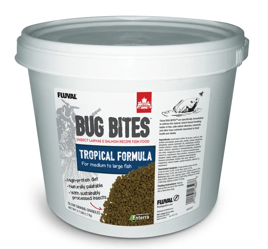 Fluval Bug Bites Tropische Fische M-L 1,7Kg