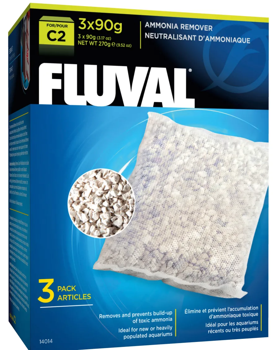 Fluval C2 Ammoniak Entferner 3x90 g