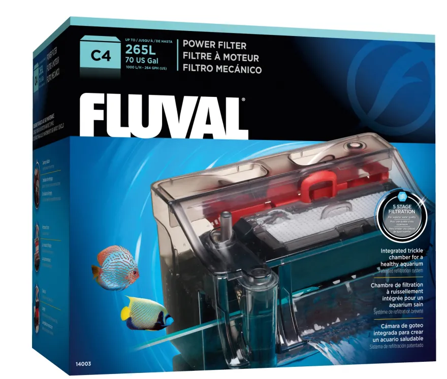 Fluval C4 5-Stufen Filter