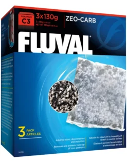 Fluval C3 Zeo-Carb 3x130 g