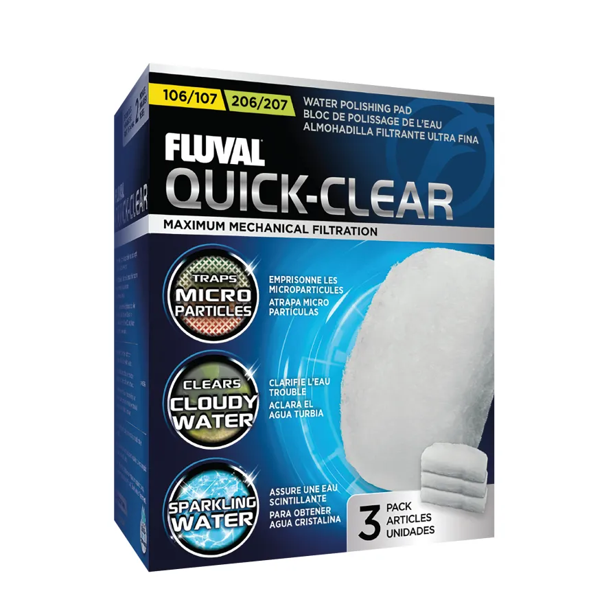 Fluval FeinFi.pads 3er-P f.FL104/105+204/205