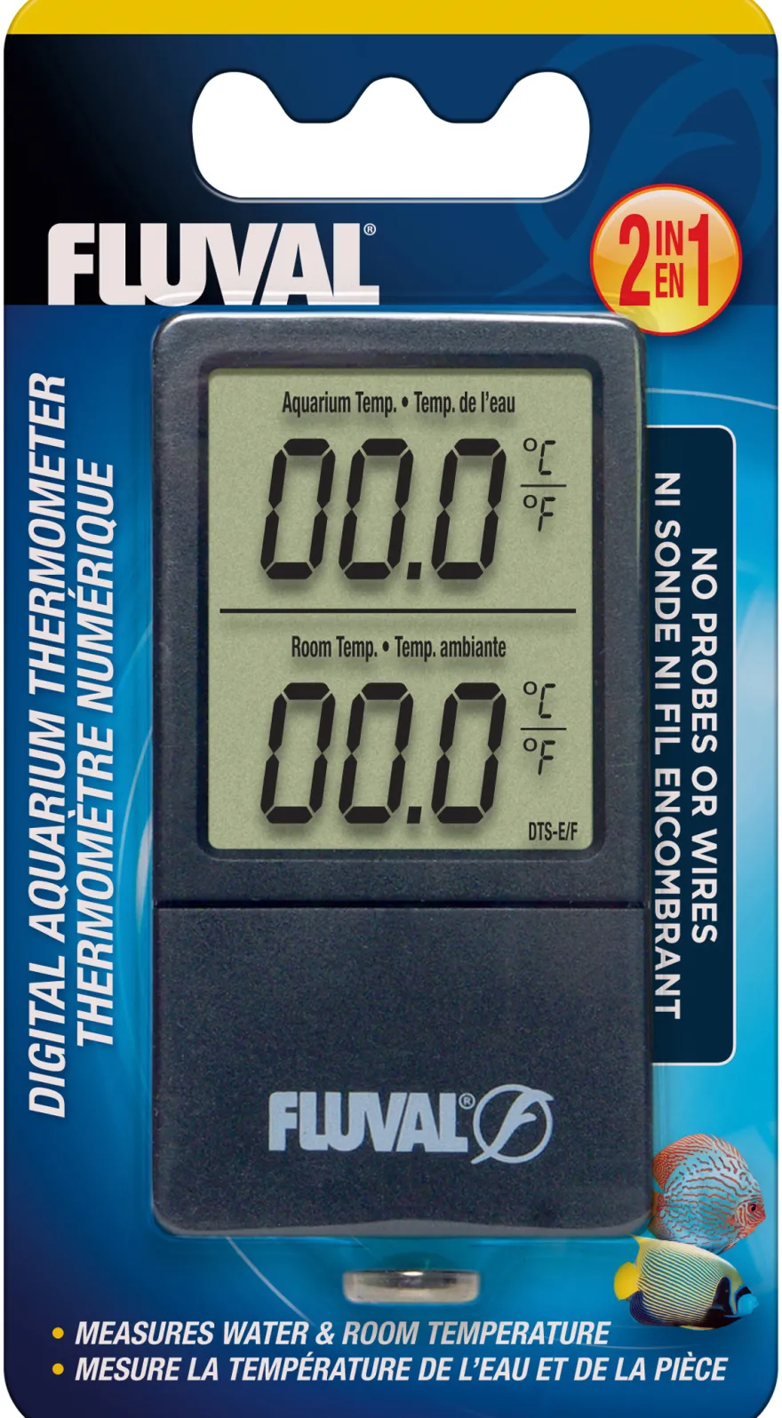 Fluval kabelloses 2 in 1 Digitalthermometer