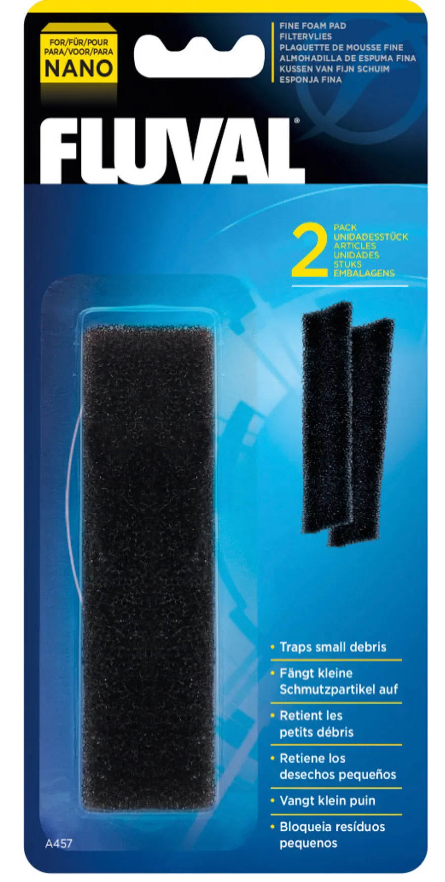 Fluval Nano Innenf. Schaumstoffpatrone fein