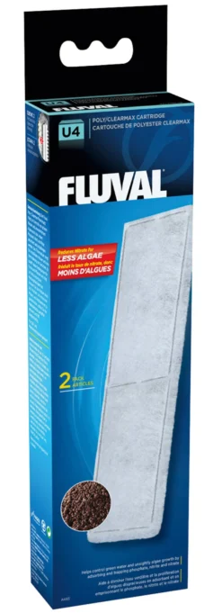 Fluval U4 Clearmax Filtereinsatz 2er-Pack