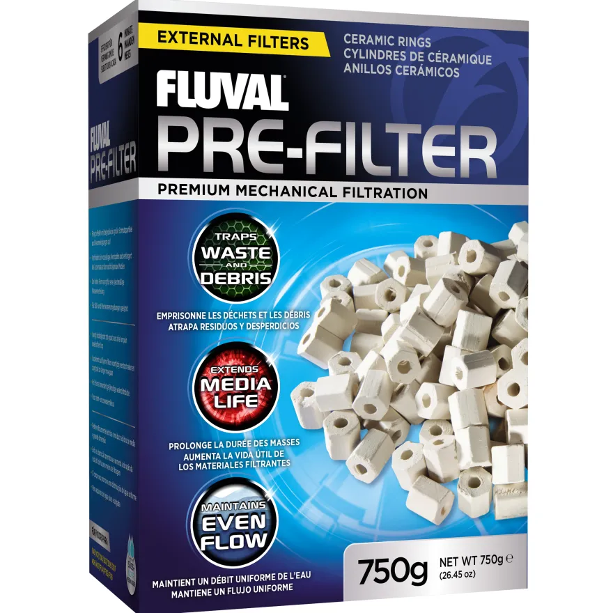 Fluval Vorfiltermaterial Keramikringe 750 g
