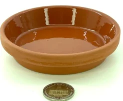 Futterschale glasiert 11,3 x 2,5 cm (Ø10 cm innen)