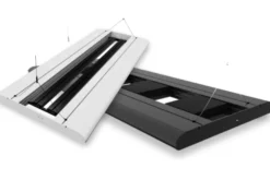 Giesemann STELLAR LED Tropic, 600 mm - 2 x 40 W, weiß