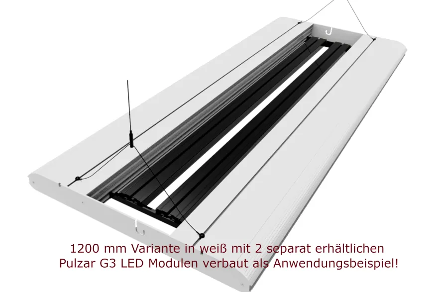 Giesemann STELLAR T5, weiß, 600 mm - 4 x 24 W
