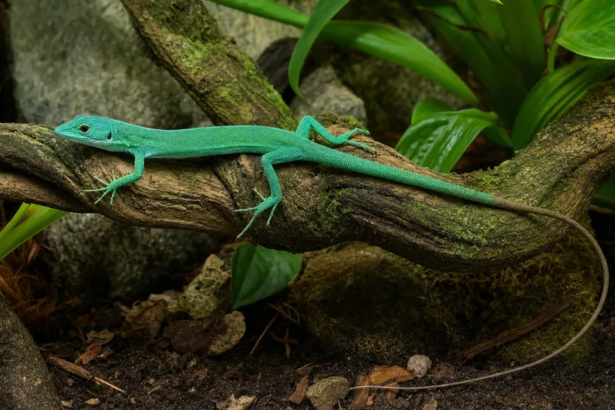 Grüne Baumeidechse, Gastropholis prasina