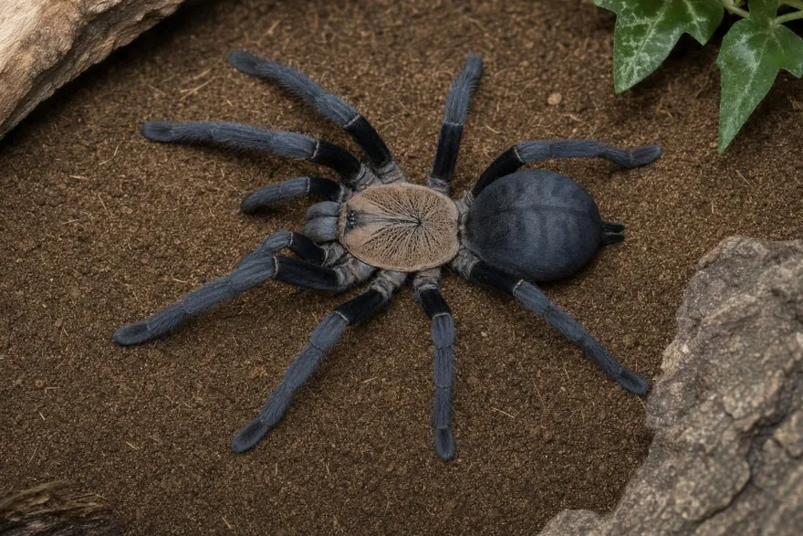 Hati-Hati-Vogelspinne, Phormingochilus hatihati