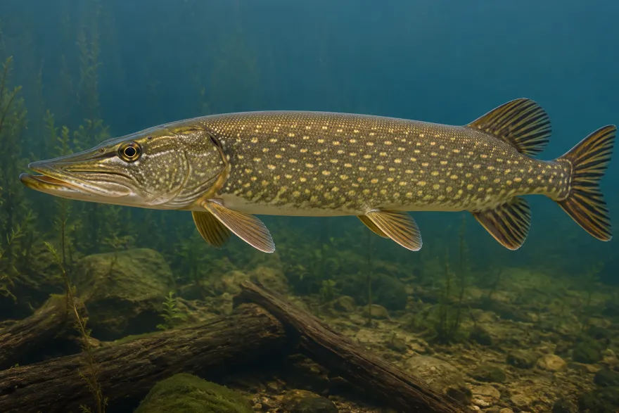 Hecht, Pike, Esox lucius, 10-12 cm (Kaltwasser)