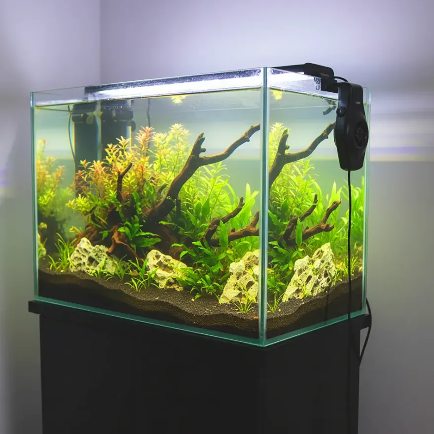 Hobby Aqua Cooler V1, Aquarium-Kühlventilator USB-C, 10 - 50 l