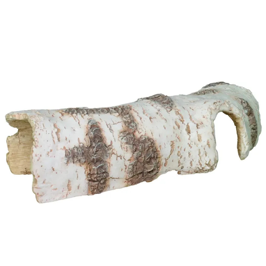 Hobby Birch Tunnel 3, Terrarium Versteck Höhle, 32,5 × 14 × 8 cm