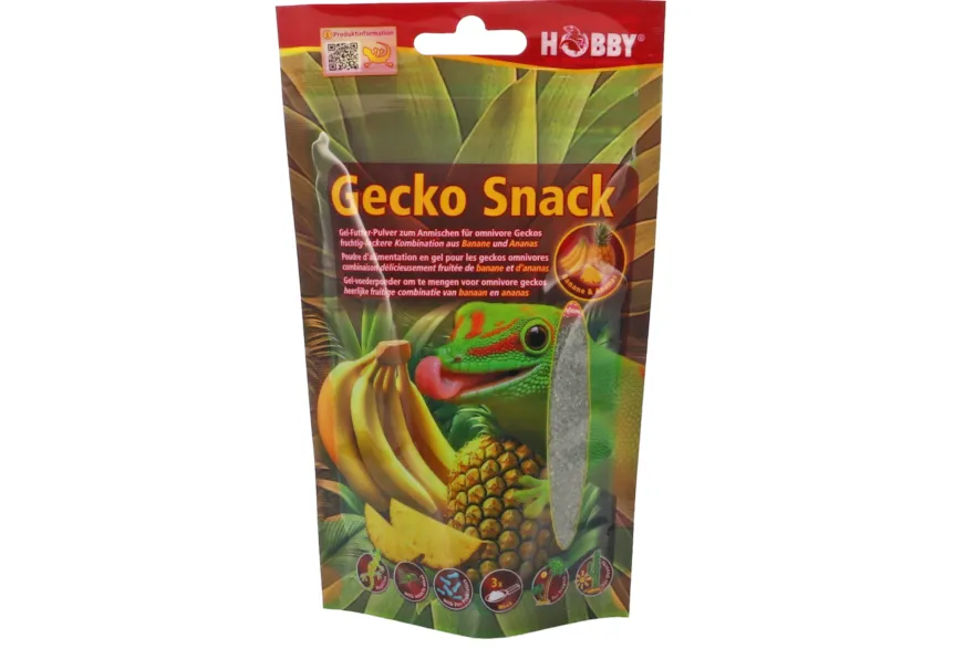 Hobby Gecko Snack Banane / Ananas, 100 g