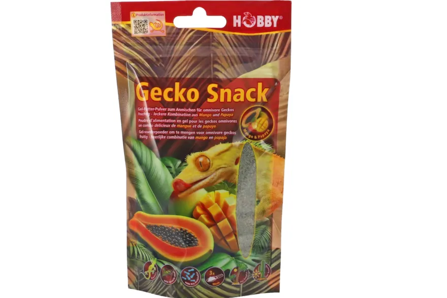 Hobby Gecko Snack Mango / Papaya, 100 g