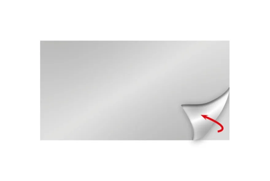 Hobby Rückwandfolie Frosty, 120 cm x 50 cm, selbstklebend