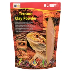 Hobby Terrano Clay Powder rot, Lehmpulver für Terrarienboden, 1,3 kg