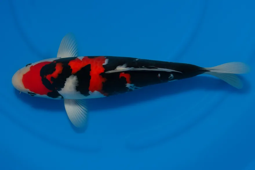 Japan Koi Miyako Tosai Showa, Cyprinus carpio, 11-13 cm