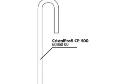 JBL CP U-Rohr Einlauf, 16/22 mm (Ansaugrohr)