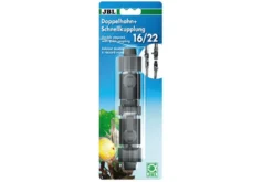 JBL Doppelhahn mit Schnellkupplung 16/22 mm
