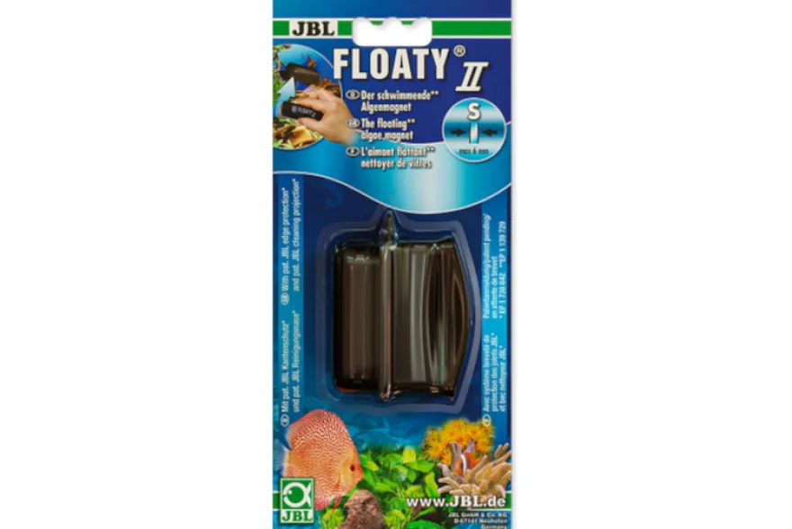 JBL Floaty S II, Algenmagnet bis 6 mm Glasstärke