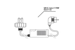 JBL Gehäusedeckel + Vorschaltgerät UV-C 11W +