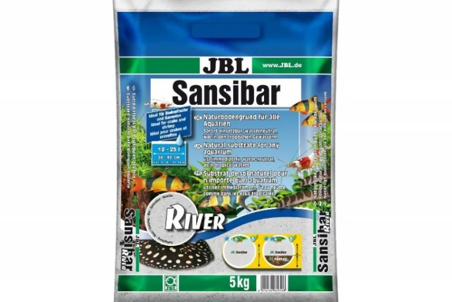 JBL Sansibar River, Aquarium-Naturkies, 5 kg