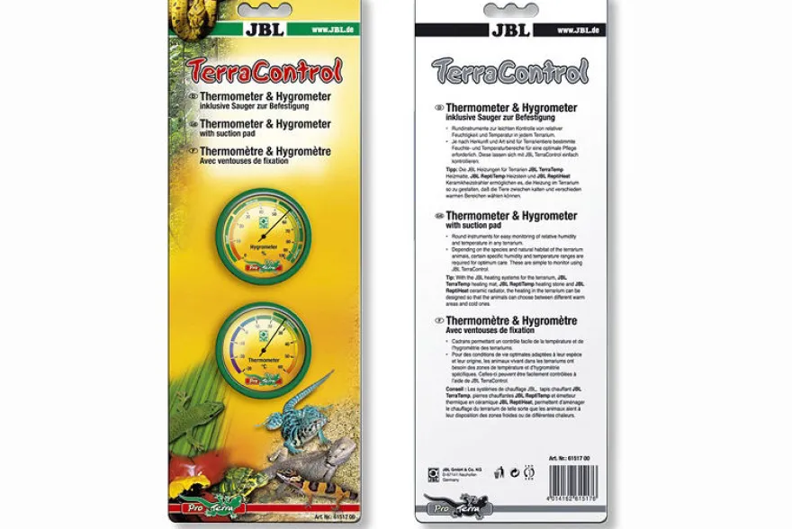 JBL TerraControl, Thermometer + Hygrometer im Set