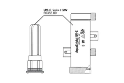 JBL UV-C II 5W Gehäuse (incl. Halterung) + Quarzglas
