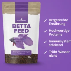 Kampffisch Futter Set, Gesunde Ernährung für alle Bettas