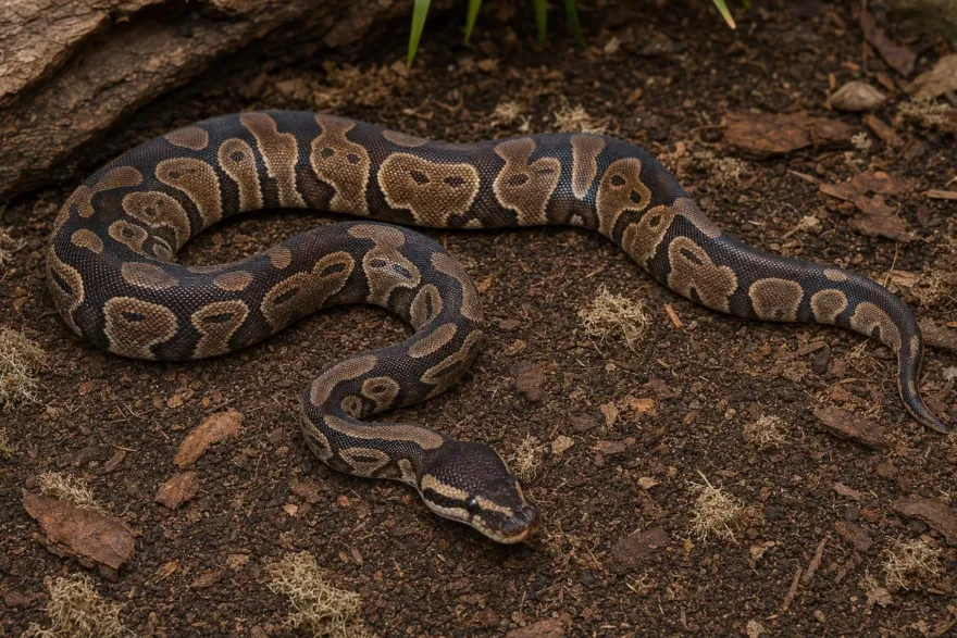 Königspython „GHI Chocolate“, Python regius