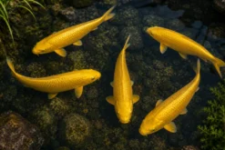Koi Yamabuki (Goldgelb), 7-10 cm, Cyprinus carpio