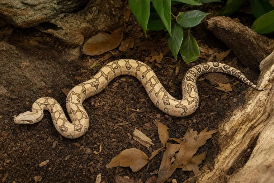 Labyrinth-Abgottschlange, Boa constrictor