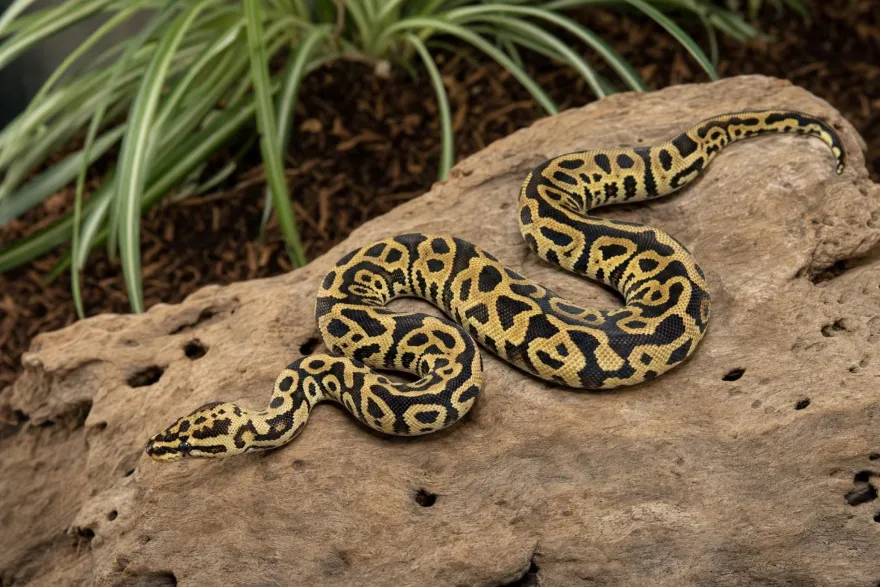 Leopard-Spotnose-Königspython, Python regius