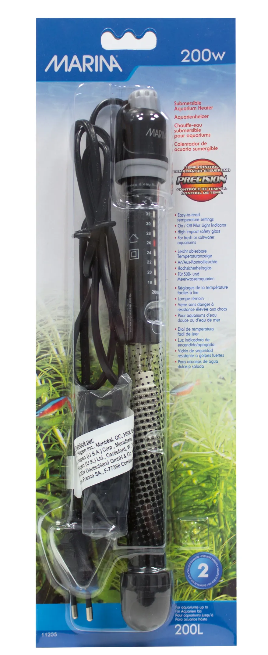 Marina Aquarienheizer 200 W 27 cm