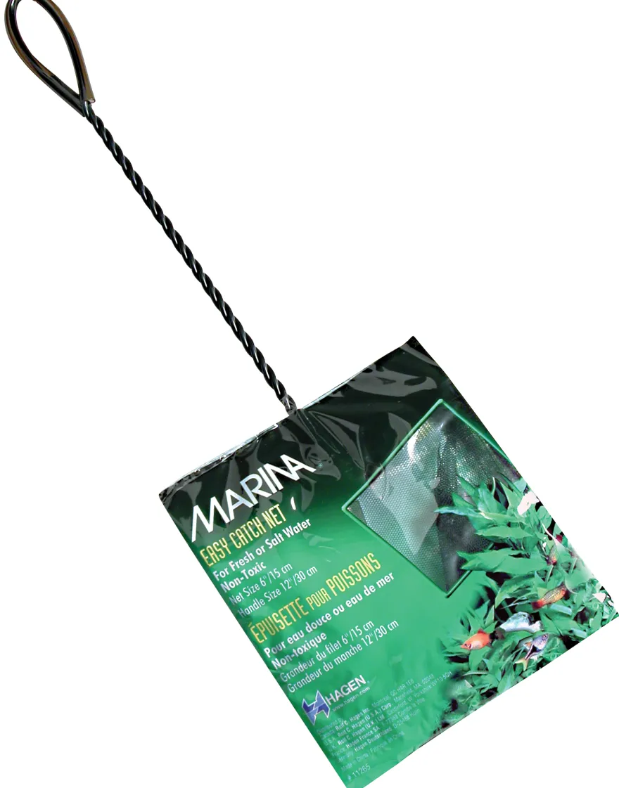 Marina Fangnetz 15-30 cm schwarz