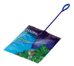 Marina Fischnetz feinmaschig 20-30 cm blau