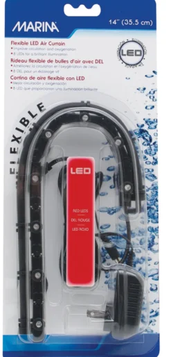 Marina Flex LED Vorhang rot 35,5 cm