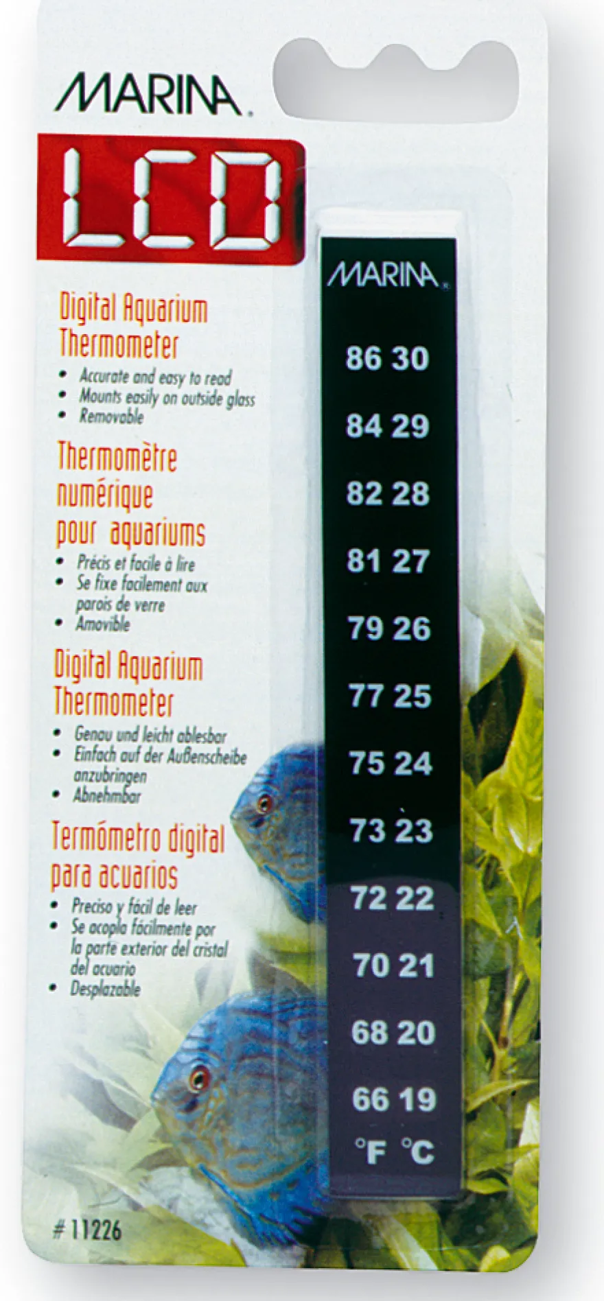 Marina Minerva Digithalthermometer Klebethermometer