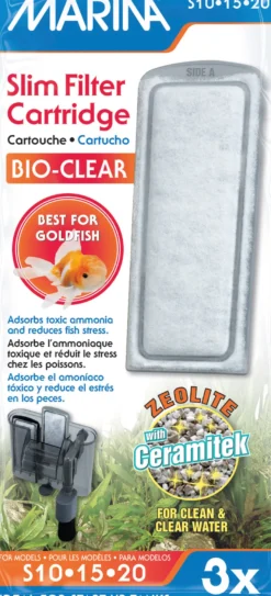 Marina Slim Filter Zeolite 3er-Pack